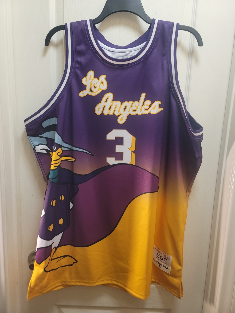 Darkwing Duck Jersey - Los Angeles - #3 - NWT - 5XL